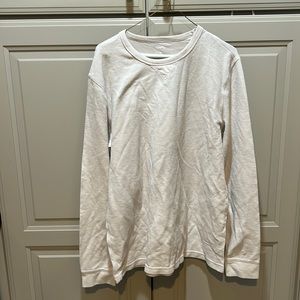 COPY - Men’s long sleeve, waffle knit top crewneck